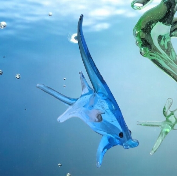 1965 Glass Fish hand blown🐟🌺🐠 - Picture 5 of 16